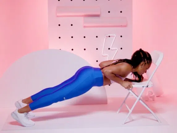 Incline push-up